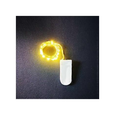 20 dekorative Lichterketten – warmweiß – 1 Meter, 10 Lichter