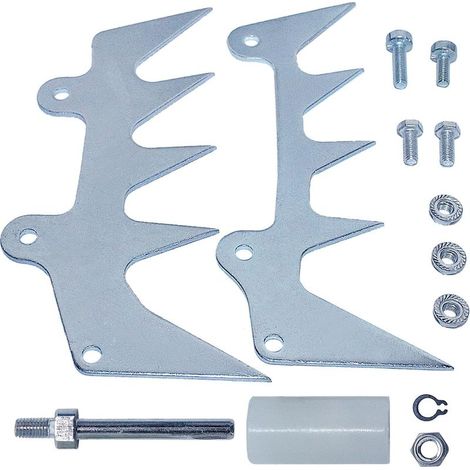 - Fermacatena - Per motoseghe Stihl MS660 MS460 MS440 - Ricambio 1122 650 7700 - Acciaio resistente - Per taglio legname - Argento - Misura standard (1/5)