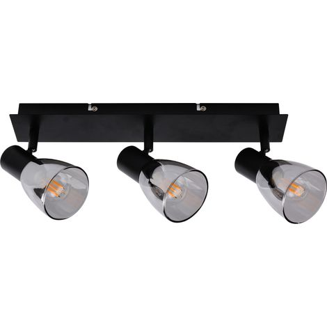 Primaster Deckenstrahler 3er LED Spot Miami E14 38 x 12,5 cm schwarz Deckenlampen & Kronleuchter (1/3)