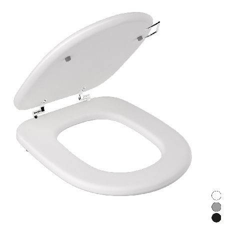 Sedile wc washington con soft closing bianco opaco matt