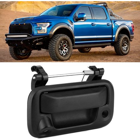 Poignée de hayon avec caméra de recul compatible avec Ford F150, F250, F350, F450, F550, F650 et F750 (1/5)