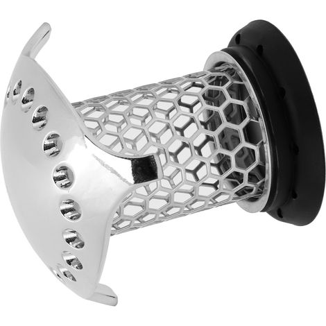 Grille de Drain Anti-Bouchage en Acier Inoxydable 304 - Capteur de Cheveux pour Évier