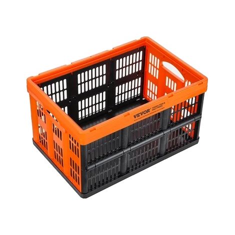 Bacs de rangement, pliables, design ergonomique, 3PCS (1/2)