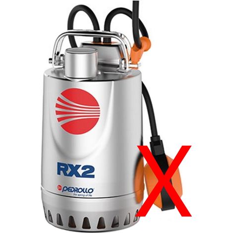 Sommergibile Acque Chiare 0,5Hp Elettropompa RX2 Trifase POMPA 5m Pedrollo 400V (1/2)