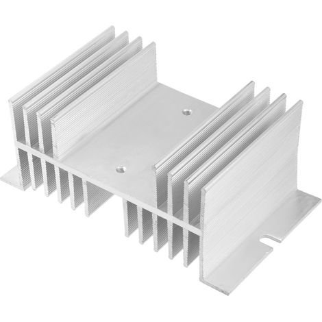 Carte d'approvisionnement Dissipateur thermique en aluminium pour relais statiques monophasés (1/3)