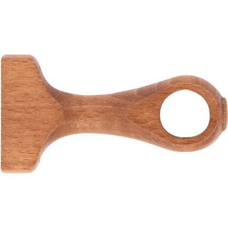 Support monobloc - merisier - lot de 2 - D: 20 mm