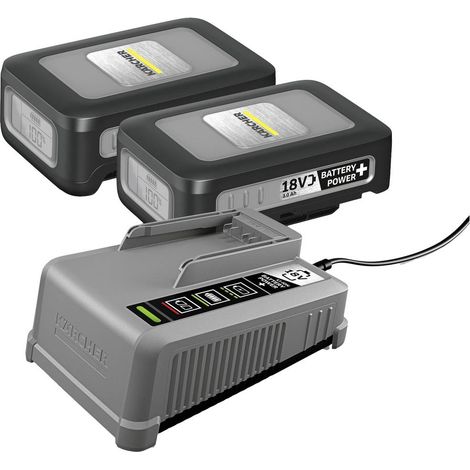 Kärcher Professional 2.445-072.0 Starter Kit Battery Power+ 18/30 Batterie pour outil et chargeur 18 V 3 Ah Li-Ion (1/4)