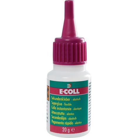 E-COLL Sekundenkleber elastisch 20g (1/5)