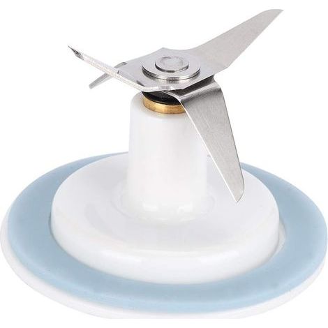 Pièces de rechange de lame de mélangeur avec joint, pièces de rechange de lame d'extracteur de lame de mélangeur en acier inoxydable (1/5)