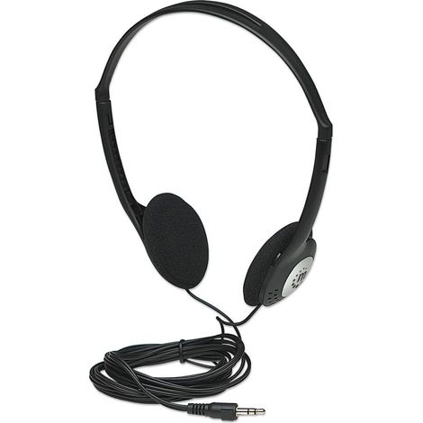 manhattan Kopfhörer Stereo 3.5mm mit verstellbarem Kopfbügel (177481)