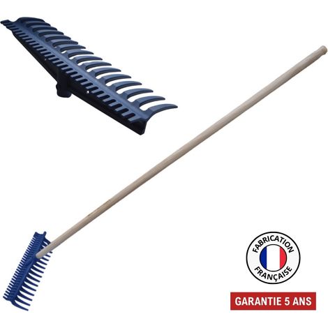 Wenderechen mit 16/30 Zinken, verstärktem Nylon und Fiberglas – 150 cm Stiel, PEFC-zertifiziert OUTILS PERRIN