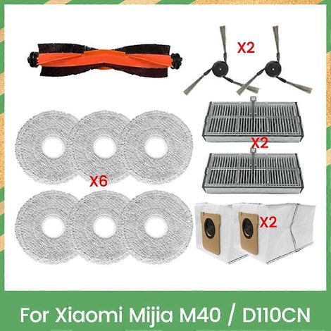 Zubehörset für den Xiaomi Mijia Omni M40 / D110CN Staubsauger, inklusive Bürste, Filter, Staubbeutel und Reinigungstuch (1/5)