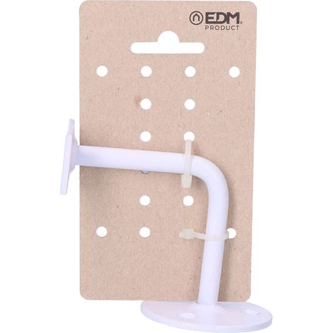 Soporte barandilla blanco 3 tornillos edm