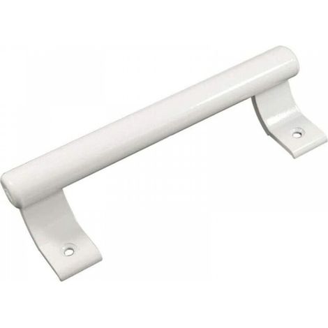 Blanc - Poignée de porte coulissante en aluminium 200mm Poignée de porte en verre pour balcon Poignée de porte pour meuble de salle de bain Poignée en métal moderne (1 pièce) (1/5)