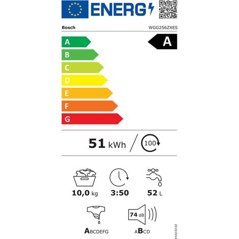 Lavadora Bosch WGG256Z1ES blanco 10 kg 1600 rpm (1/3)