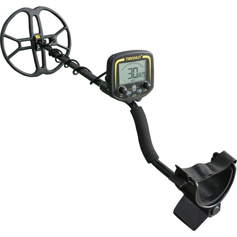 Détecteur de métaux pour adultes et enfants Détecteur de métal 12 pouces Grande bobine TX-850 Détecteur d'or métal métallique professionnel portable haute sensibilité LCD Affichage Haute précision (1/5)
