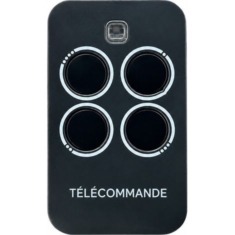 Télécommande de remplacement FAAC XT4 433RC 433 MHz noire 4 boutons faac xt4 433rc433mz noir 29 g – Livraison gratuite