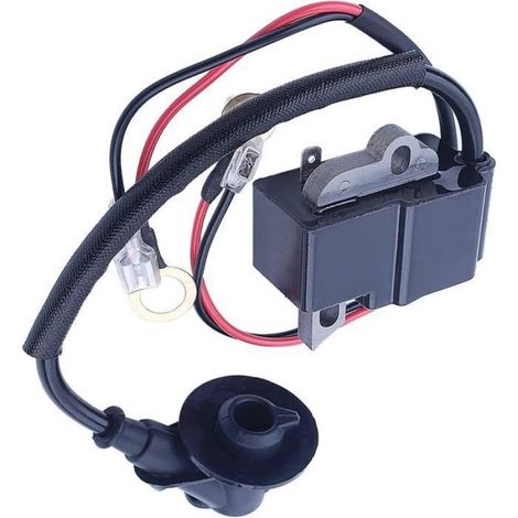 Bobine D Allumage - Bougie D Allumage - Pour Tronçonneuses Stihl Ms170 Ms180 017 018 Ts400 Ts410 Ts420 Ts460 024 026 - Lot De 2 Pièces (1/4)
