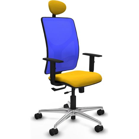 Bürostuhl piqueras y crespo Motilla schwarz Schaumstoff hoher Dichte (1/2)