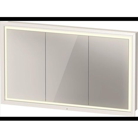 DURAVIT LC7653018181000 L-Cube SPS 1200x155x700 Blanc mat Porte R