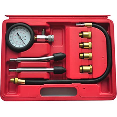 Kit de testeur de compression pour moteur à essence 9 pcs