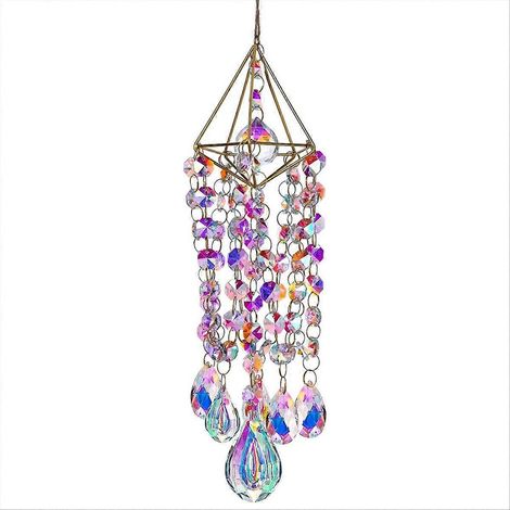Attrape-soleil en cristal, carillon suspendu pour jardin (1/5)