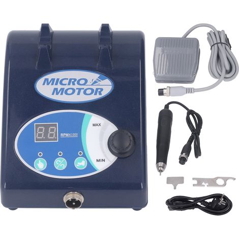 Meuleuse et polisseuse électrique sans balais, 50 000 tr/min, machine de meulage et de polissage pour le travail du bois, prise européenne 220 V (1/5)