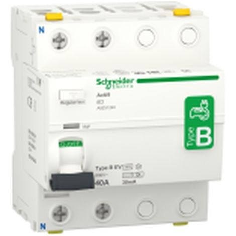 ACTI9 2-poliger 40A 30mA Typ B Differenzialschalter, effektiver und sicherer Schutz.