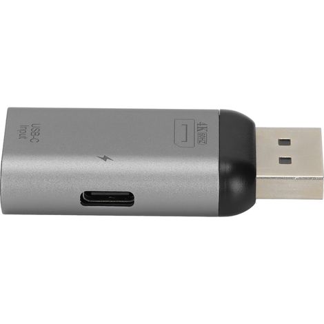 Adaptateur DisplayPort vers USB-C Mâle pour Ordinateur Portable 4K 60Hz (1/5)