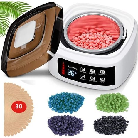 Filiyano-Chauffe-cire iFanze - Perles de cire 400 g - Affichage LED - Sans bretelles (1/4)