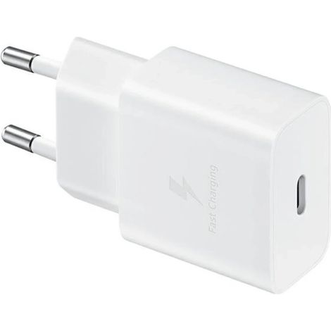 Samsung EP-T1510EWE 15W USB-C Wandladegerät (OOB Bulk - Ersatzverpackung) - Weiß (1/5)