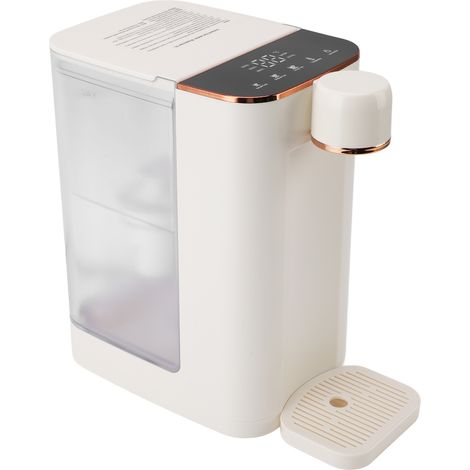 Distributeur d'eau chaude chauffage instantané 2000W 3L bouilloire électrique chauffe-eau 5 réglages température 3 volumes au choix pour plan de travail (1/5)