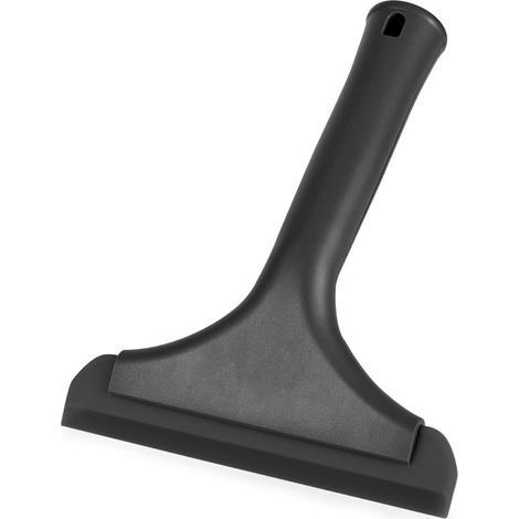 Raclette en Silicone, Raclettes Vitre Silicone, Mini Raclette Vitre Voiture avec Manche, Multifonction Petite Raclettes de Douche, pour Fenêtre, Miroir et Pare-Brise de Voiture (Noir) (1/5)