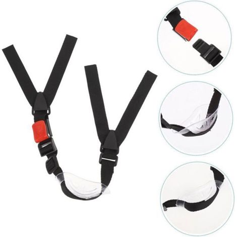 Jugulaire pour casque de sécurité, 2 pièces, ceinture de menton pour casque de sécurité, installation rapide (1/4)