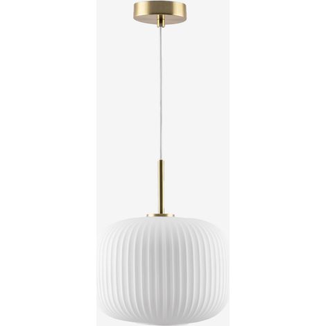 Lampada da soffitto Bruner in metallo e vetro SKLUM             (1/5)