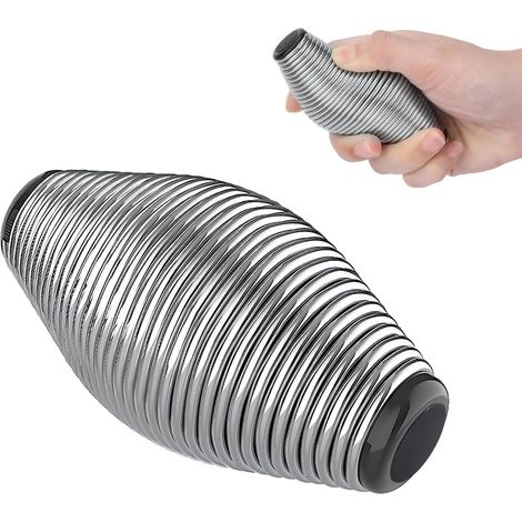 Ejercicios de primavera con expansor metálico para la reducción del estrés y rehabilitación. (1/4)