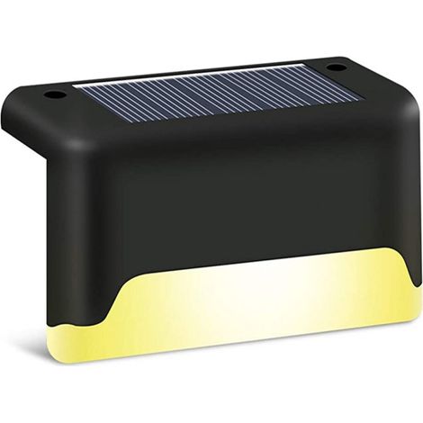 Lampes solaires de terrasse, lampes solaires LED, éclairage extérieur étanche pour patios, jardins, terrasses et cours, alimentation solaire, matériau durable, simple-AquaForge