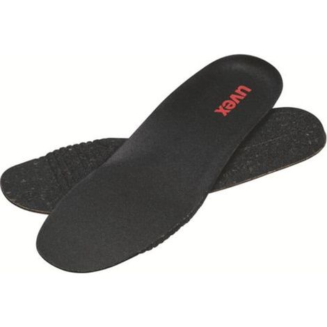 uvex Einlegesohle 95187 schwarz rot Weite 10 Gr. 37
