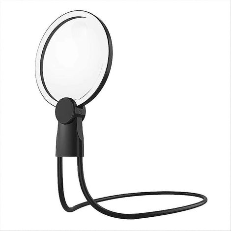 Loupe mains libres pour la couture, loupe flexible à col de cygne pour la lecture chez les seniors, les personnes âgées malvoyantes et les travaux de précision (1/5)