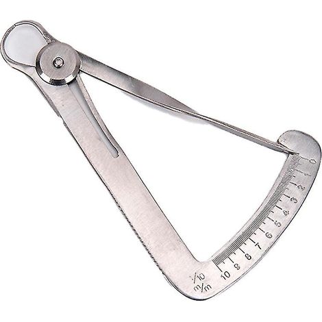 Zahnärztlicher Messschieber, Instrument des Zahnarztes, zahntechnischer Labormessschieber (für Metall)