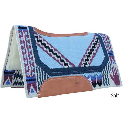 Azzurro Salt - Sottosella western con imbottitura morbida interna