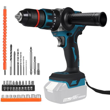 Perceuse Visseuse sans fil 120 N·m pour 18V (sans batterie) (1/5)