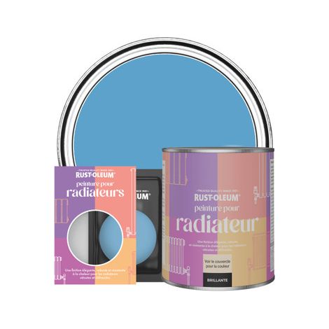 Peinture pour Radiateur, Finition Brillante - Céruléen (1/3)