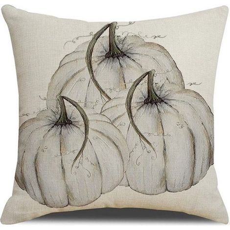 Kissenbezug 45x45cm, schöner Druck, Herbst-Boho-Stil, POD110 (1/2)