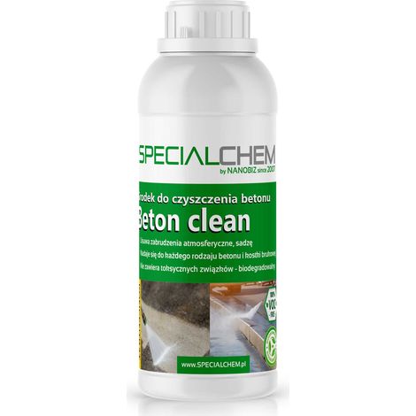 SPECIALCHEM BETON CLEAN detergente per calcestruzzo 2L (1/5)