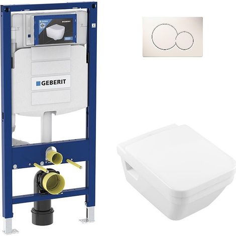 Pack Bati support Geberit et Pack combi V&B Architectura WC suspendu Direct Flush (1/5)