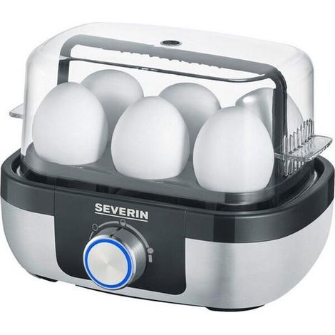 Severin EIERKOCHER 1-6 EIER (EK 3169 SW/INOX)