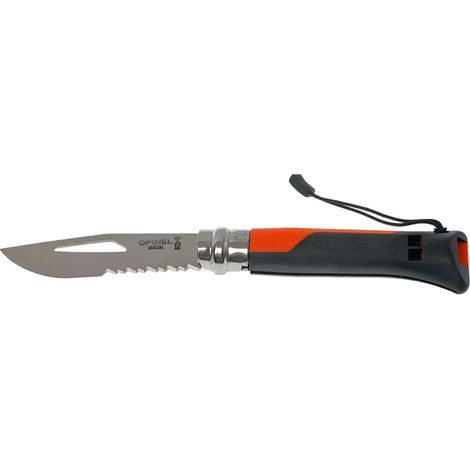 COLTELLO MULTIFUNZIONE 'VRI OUTDOOR' manico verde/antracite  - OPINEL