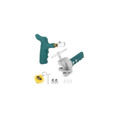 Pièces Coupe verre Manuels Outils de Coupe Coupe Carrelage, Ensemble de Coupe Verre Diamant Coupe Carrelage Manuel Kit Outils pour Outils de Coupe pour Miroirs, Fenêtres et Palettes (1/5)
