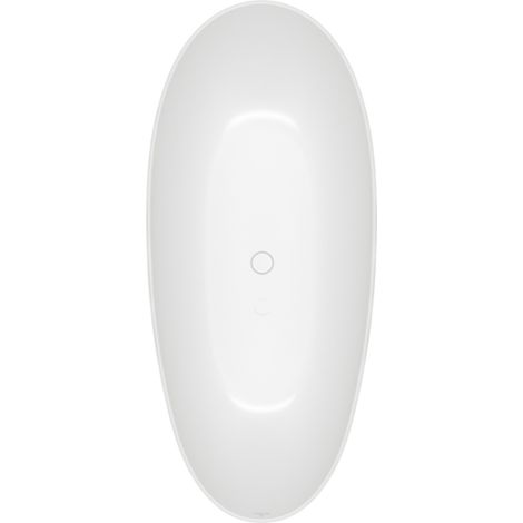 Villeroy & Boch Antao - Vasca da bagno freestanding, 170x75 cm, Quaryl, Stone White UBQ170TAO7TV-RW